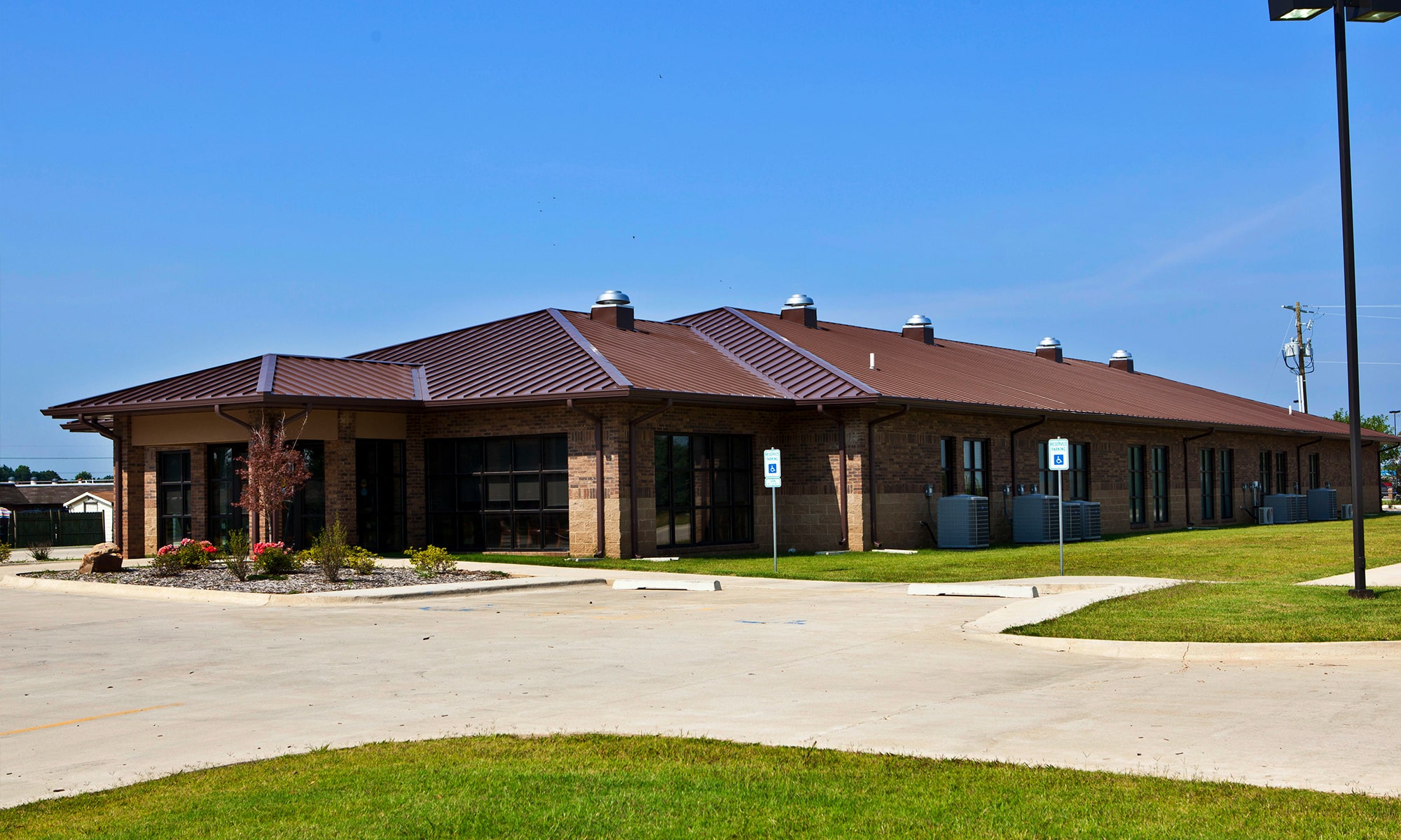 exterior facade of 1st Choice Healthcare in Walnut Ridge, Arkansas